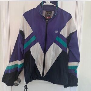 USA Olympics Purple Windbreaker Jacket